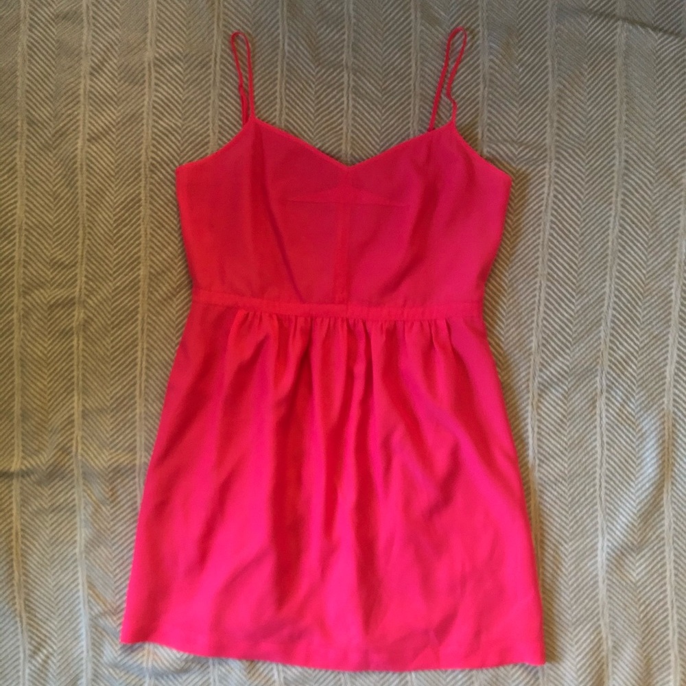 J. Crew Hot pink size 12 dress
